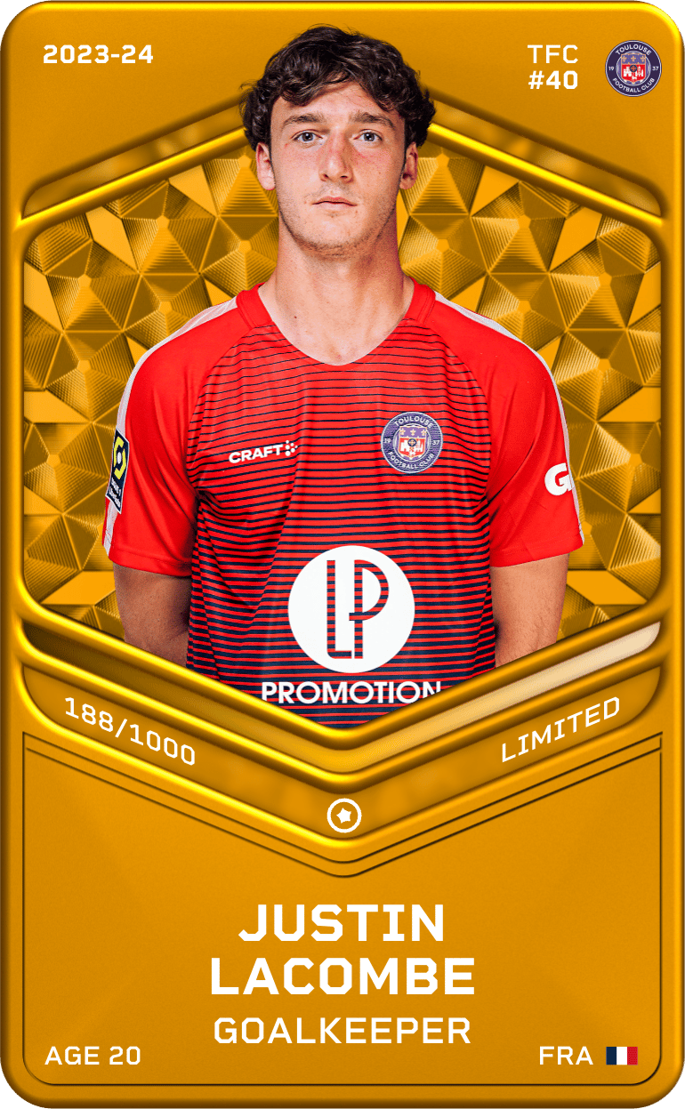Justin Lacombe 2023-24 • Limited 188/1000