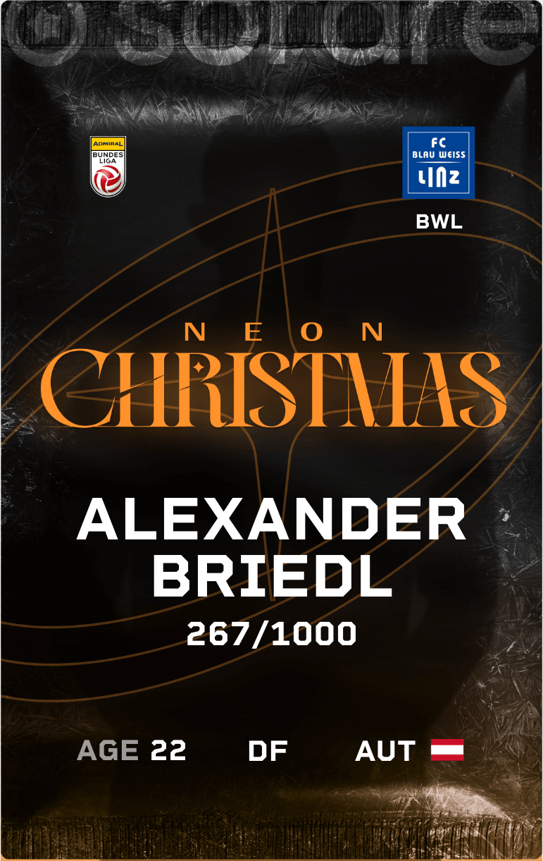 Alexander Briedl 2024-25 • Limited 267/1000