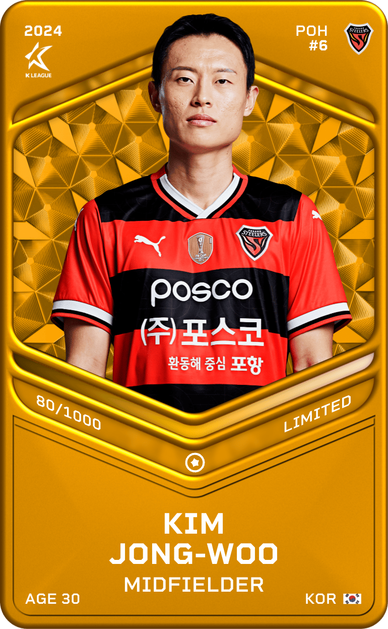 Kim Jong-Woo 2024-25 • Limited 80/1000