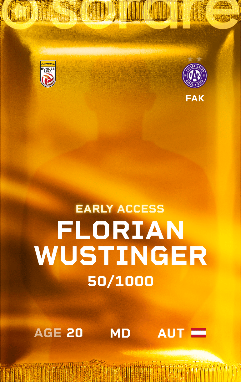 Florian Wustinger 2024-25 • Limited 50/1000