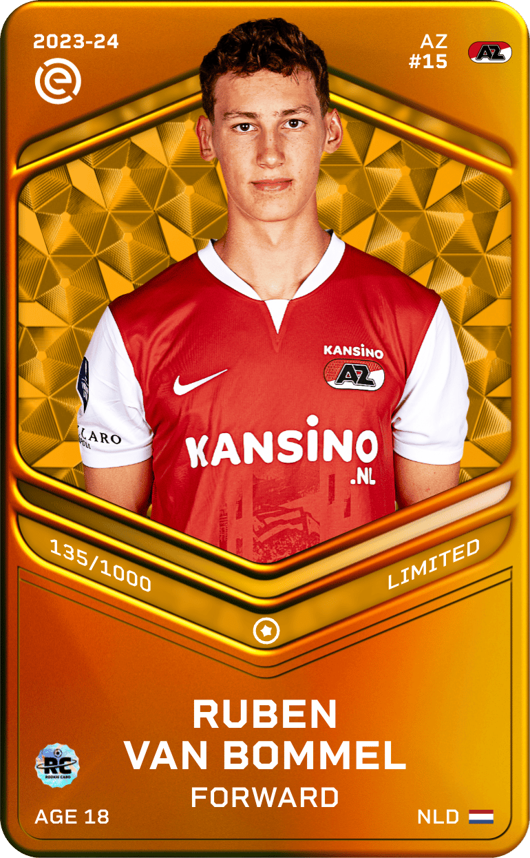 Ruben van Bommel 2023-24 • Limited 135/1000