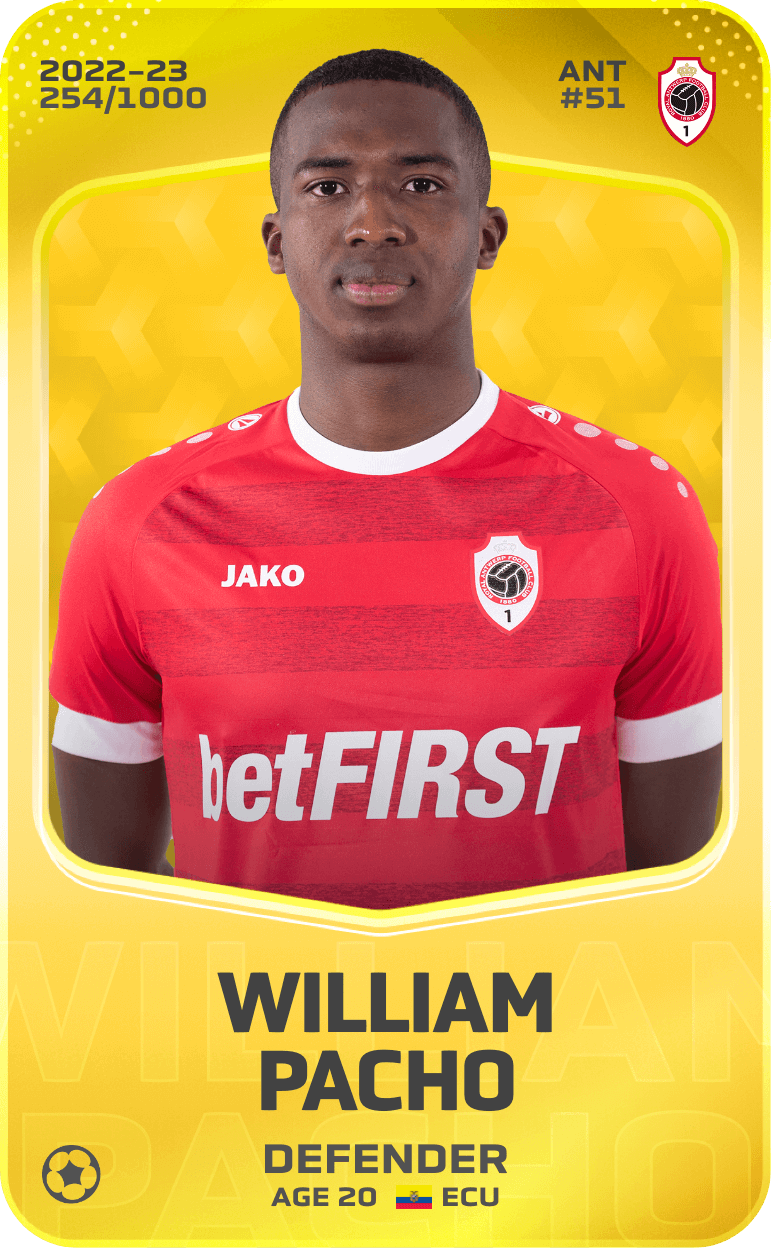 William Pacho 2022-23 • Limited 254/1000