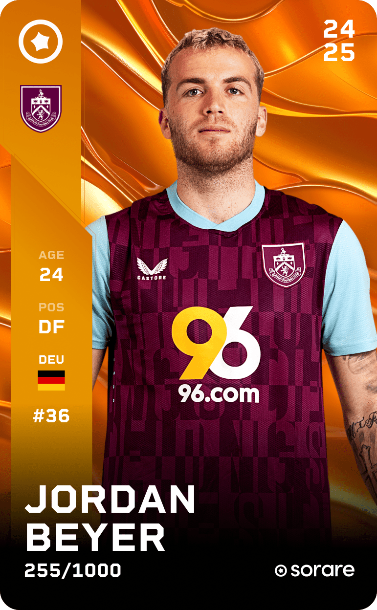 Jordan Beyer 2024-25 • Limited 255/1000