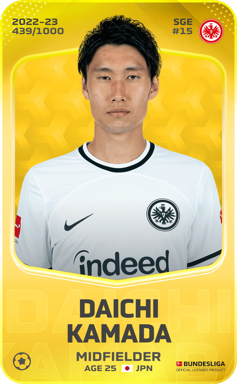 Daichi Kamada 2022-23 • Limited 439/1000