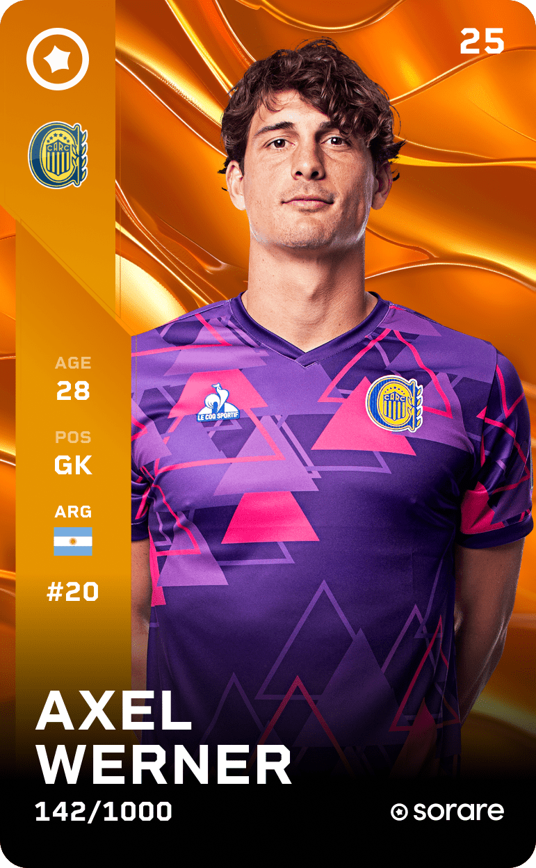Axel Werner 2025-26 • Limited 142/1000