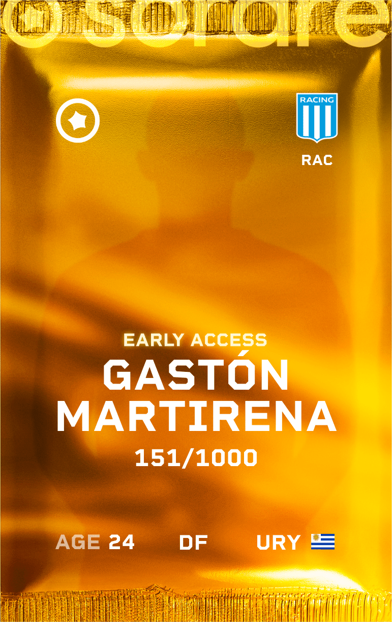 Gastón Martirena 2025-26 • Limited 151/1000