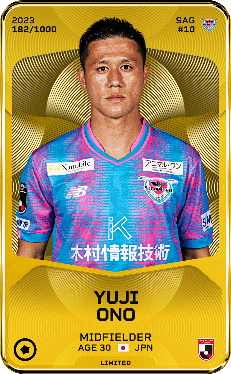 Yuji Ono 2023-24 • Limited 182/1000