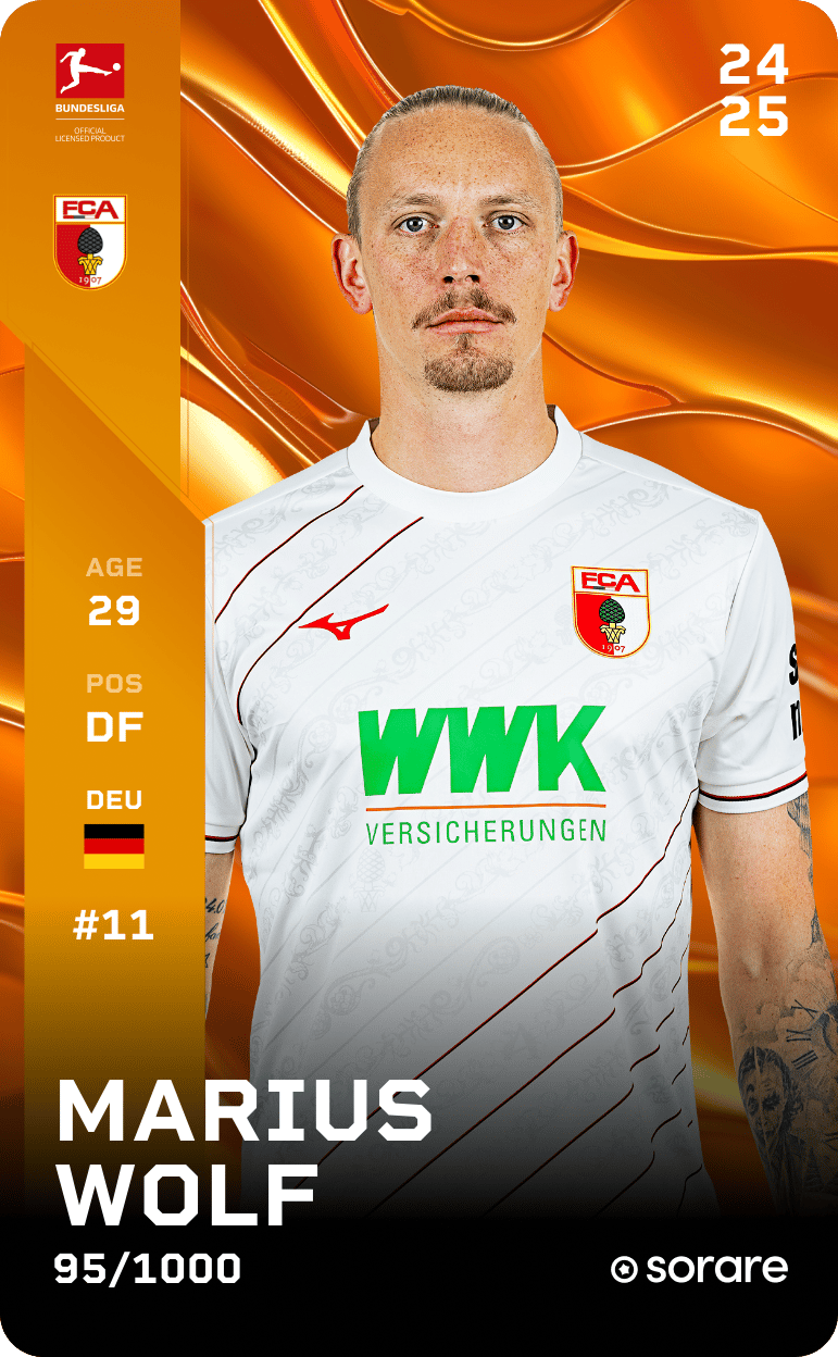 Marius Wolf 2024-25 • Limited 95/1000