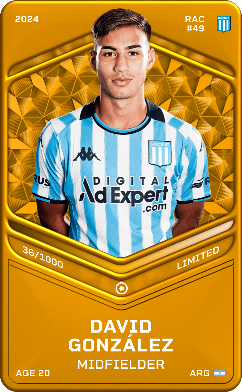 David González 2024-25 • Limited 36/1000