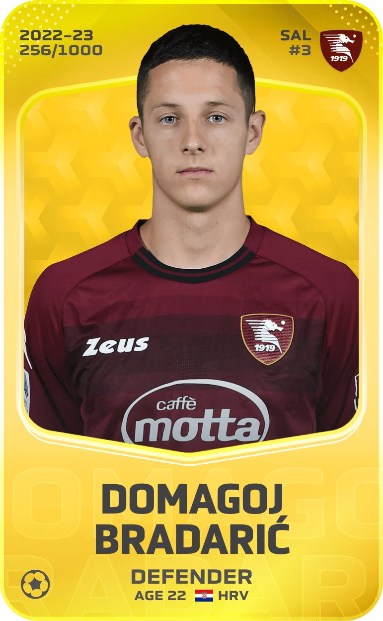 Domagoj Bradarić 2022-23 • Limited 256/1000