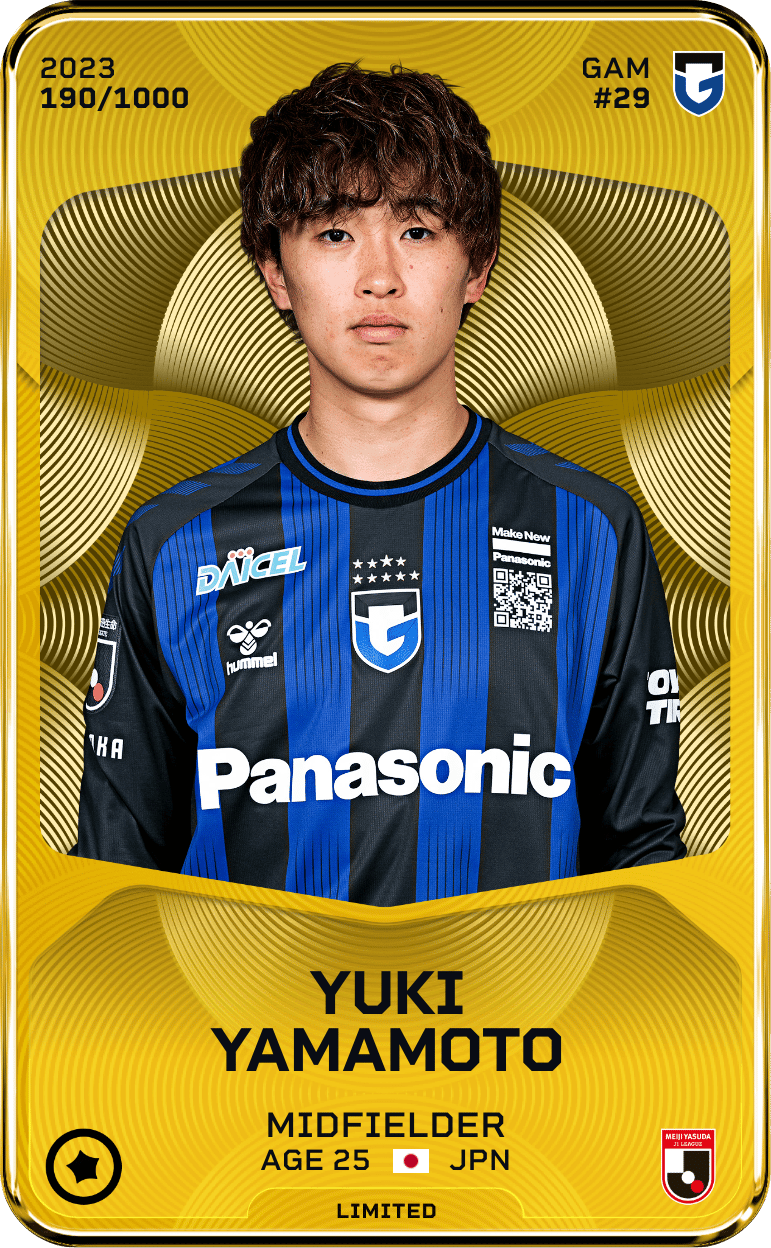 Yuki Yamamoto 2023-24 • Limited 190/1000