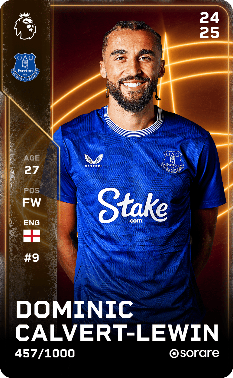 Dominic Calvert-Lewin 2024-25 • Limited 457/1000