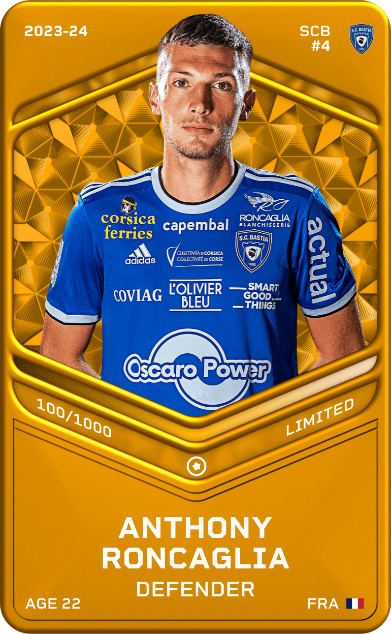 Anthony Roncaglia 2023-24 • Limited 100/1000
