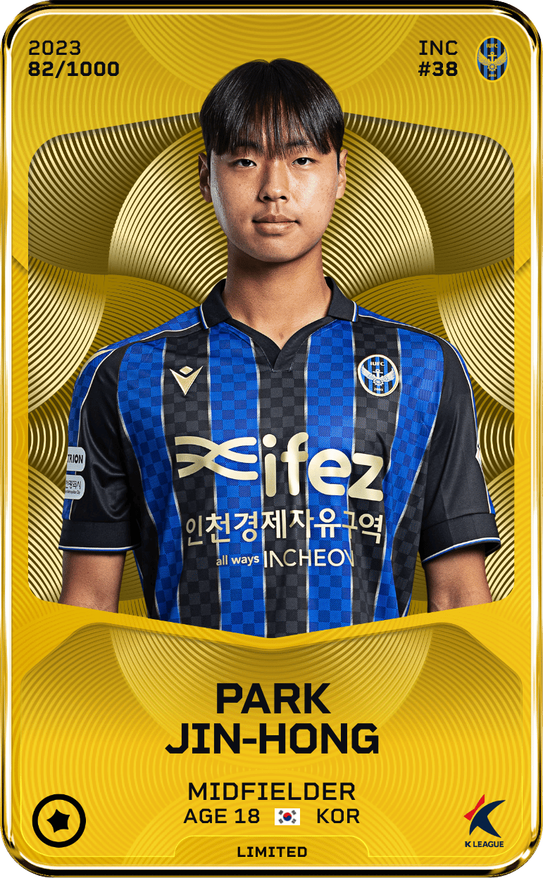 Park Jin-Hong 2023-24 • Limited 82/1000