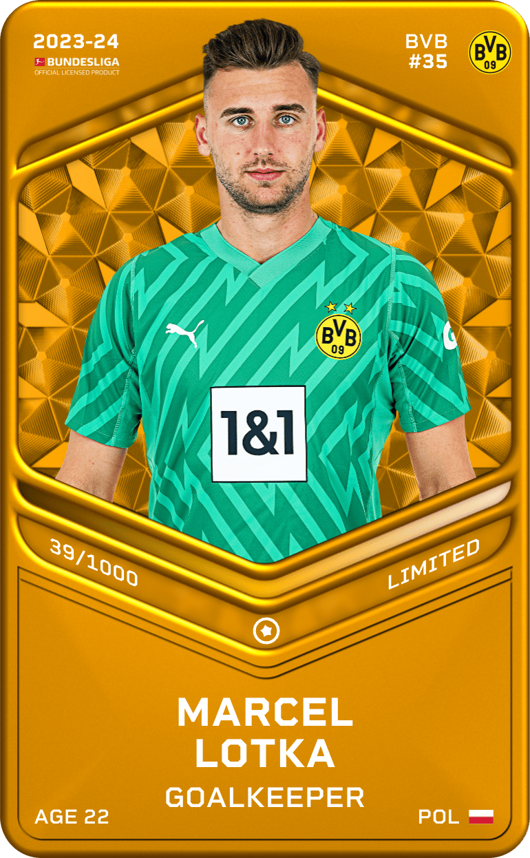 Marcel Lotka 2023-24 • Limited 39/1000