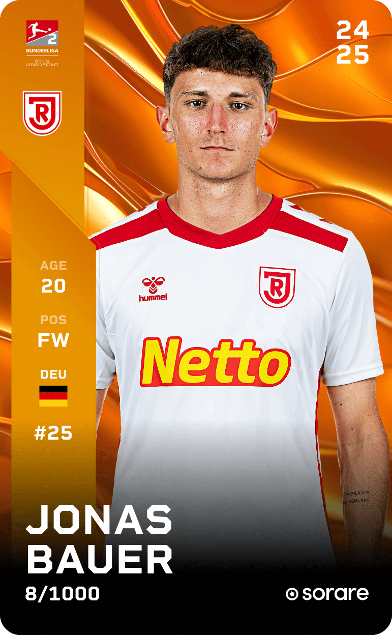 Jonas Bauer 2024-25 • Limited 8/1000