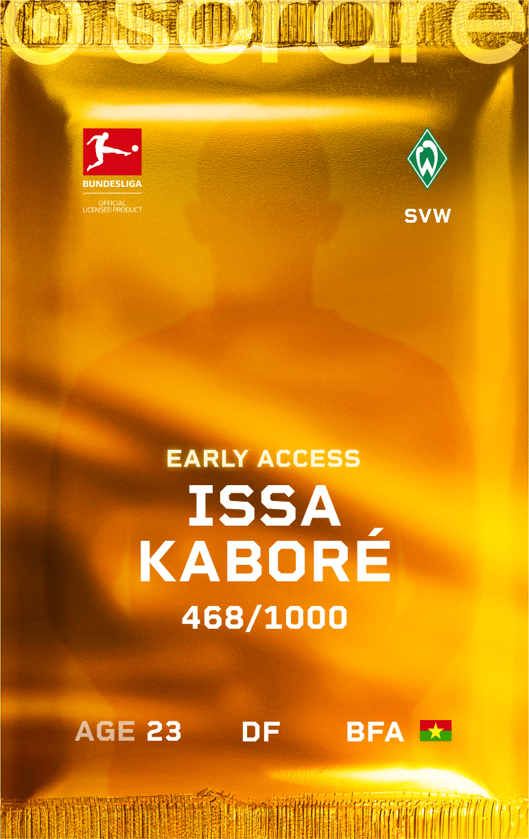 Issa Kaboré 2024-25 • Limited 468/1000