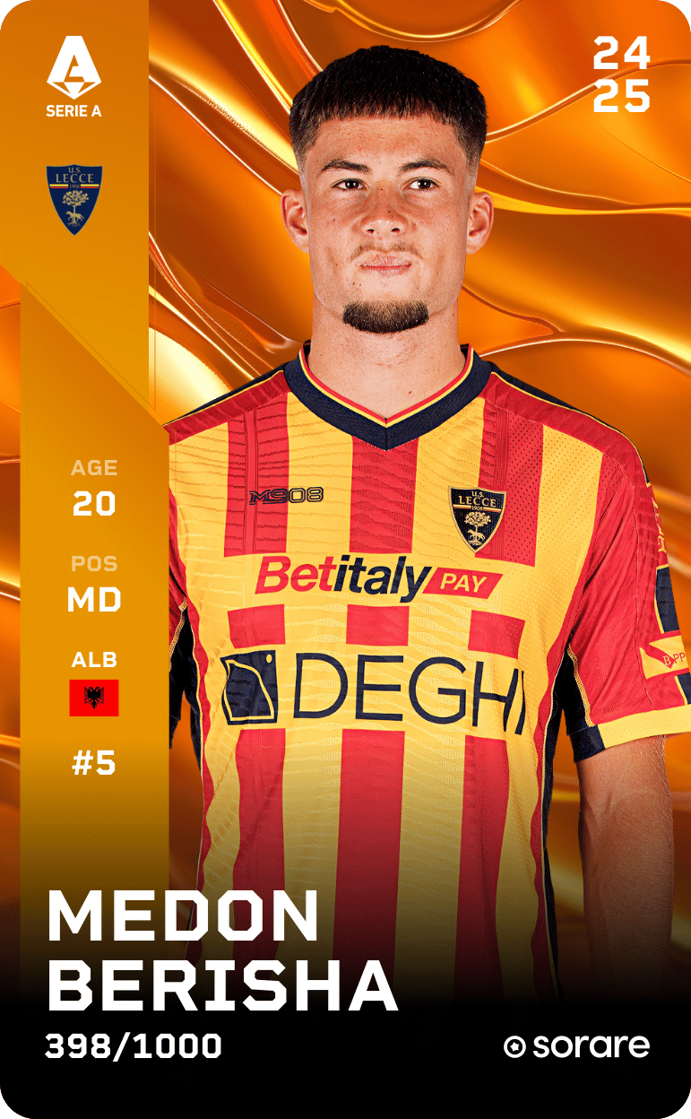 Medon Berisha 2024-25 • Limited 398/1000