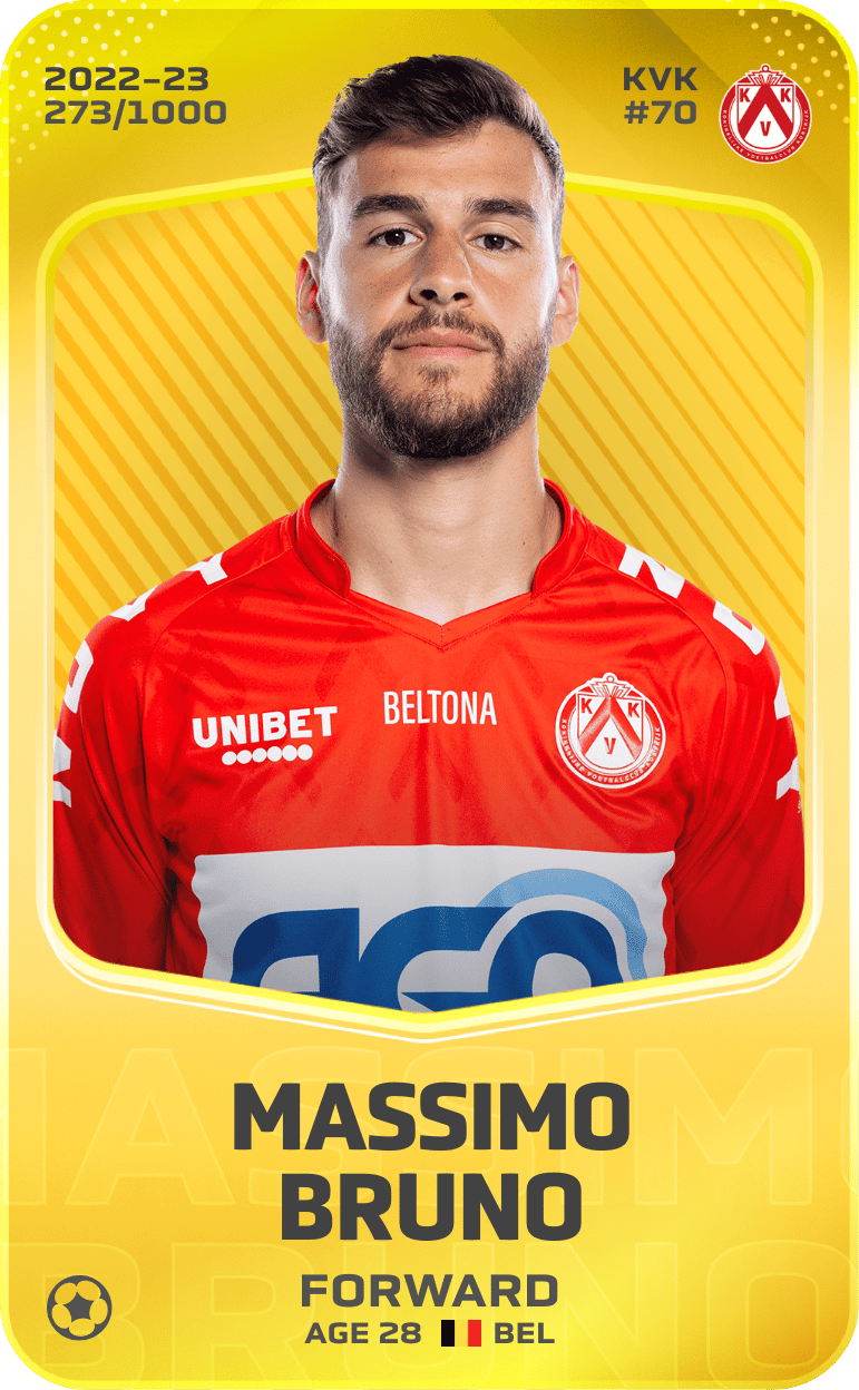 Massimo Bruno 2022-23 • Limited 273/1000