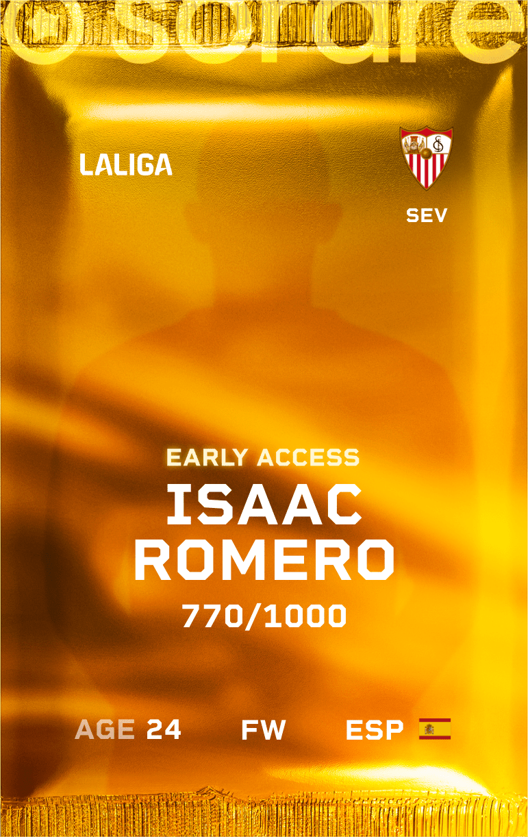 Isaac Romero 2024-25 • Limited 770/1000