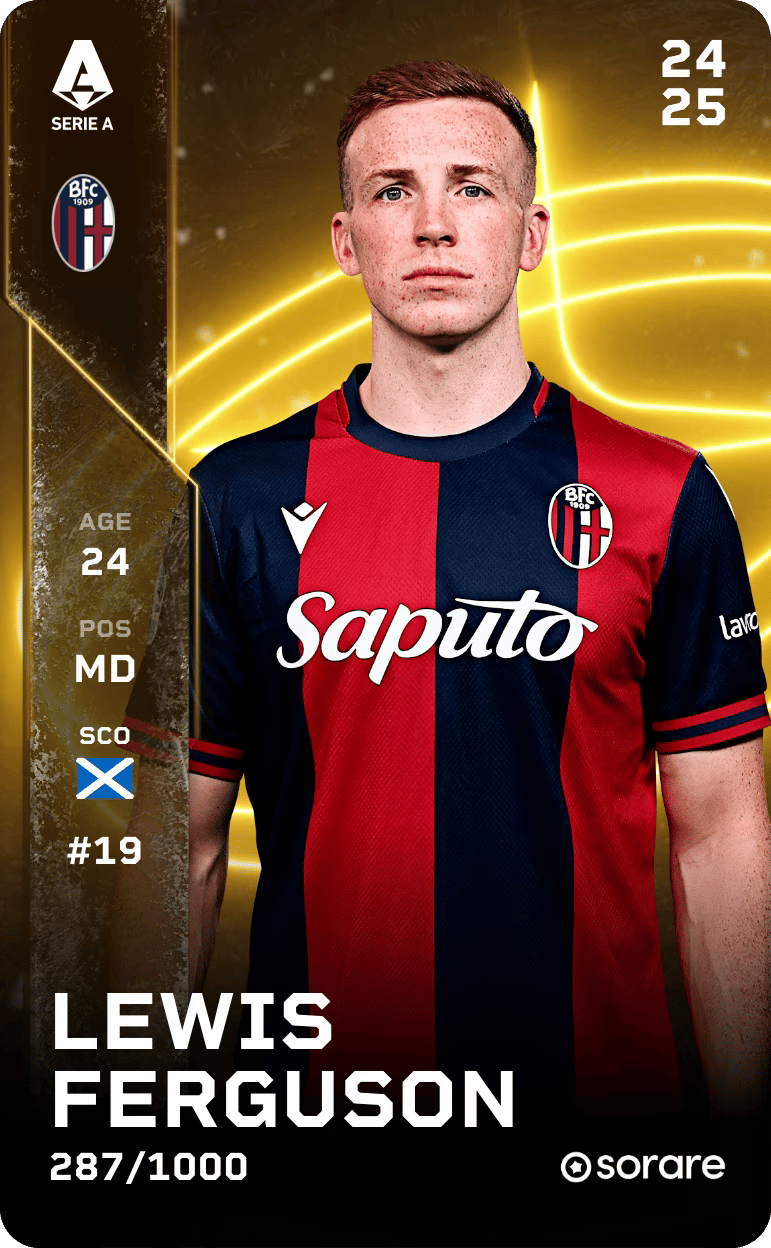 Lewis Ferguson 2024-25 • Limited 287/1000