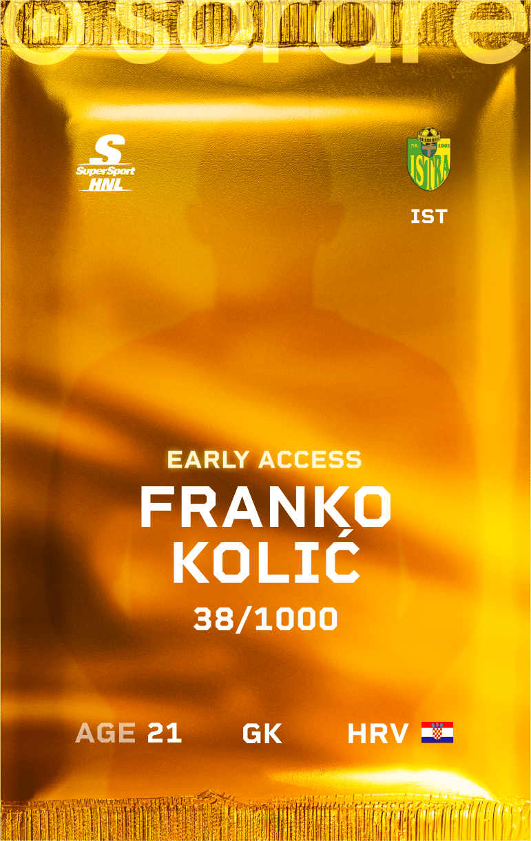 Franko Kolić 2024-25 • Limited 38/1000