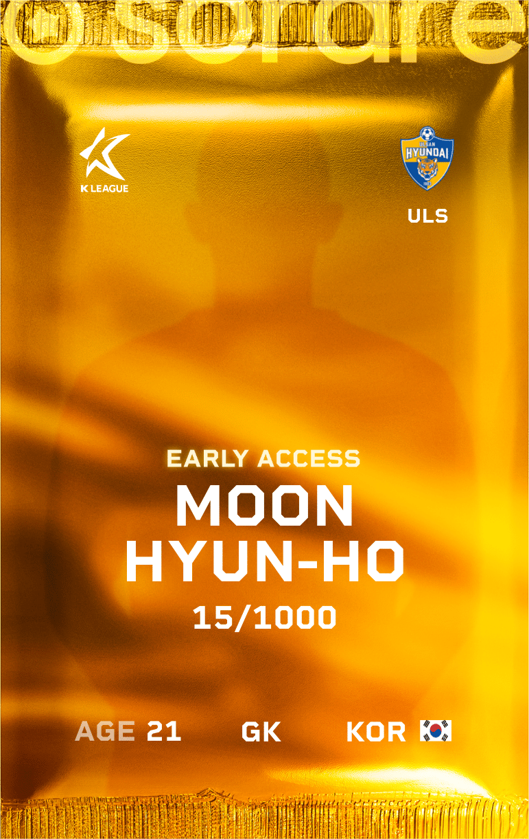 Moon Hyun-Ho 2025-26 • Limited 15/1000