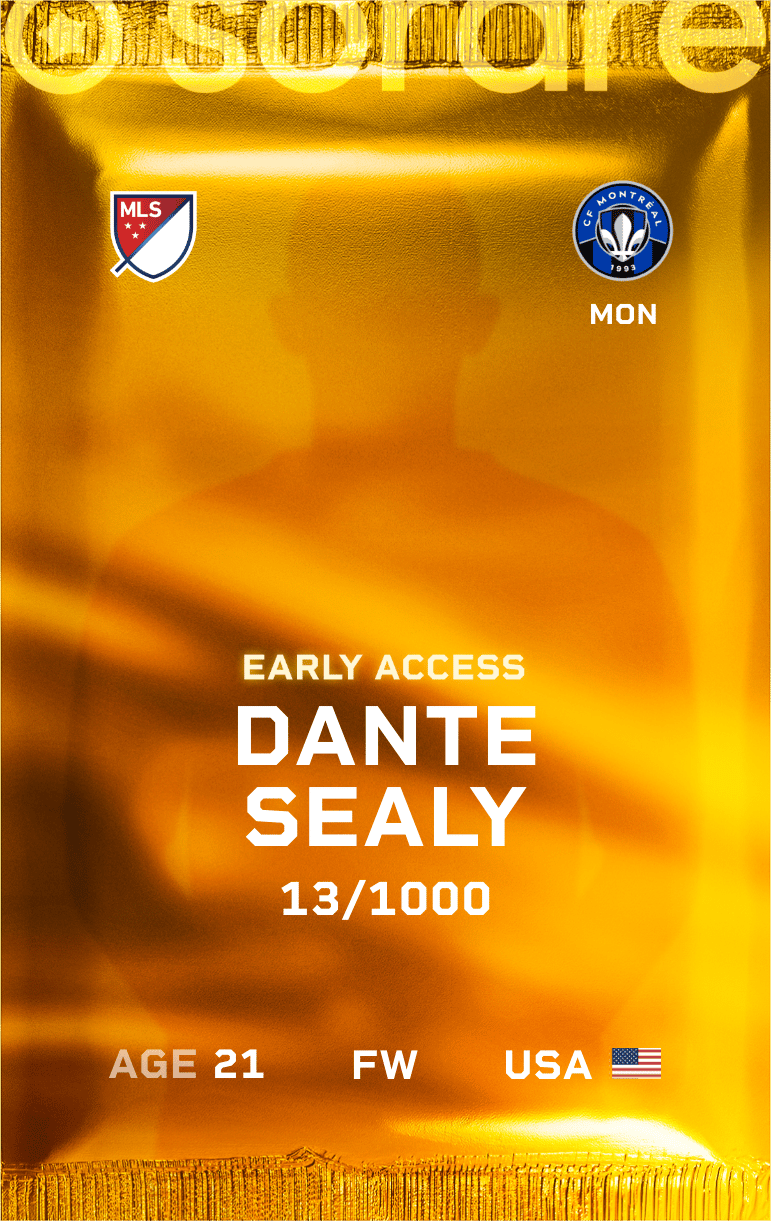Dante Sealy 2025-26 • Limited 13/1000