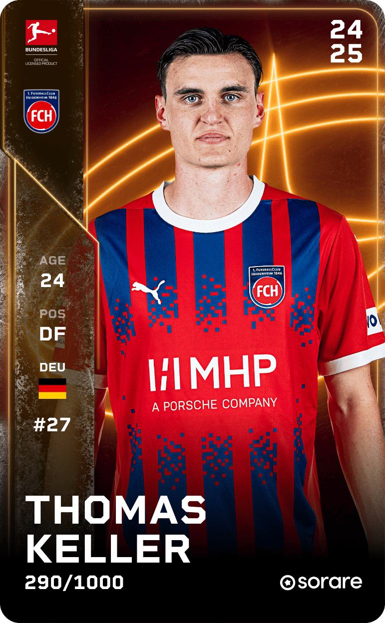 Thomas Keller 2024-25 • Limited 290/1000