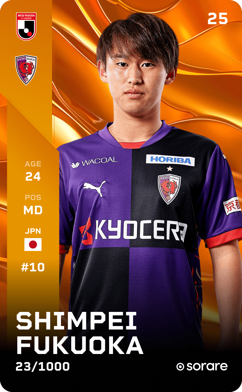 Shimpei Fukuoka 2025-26 • Limited 23/1000