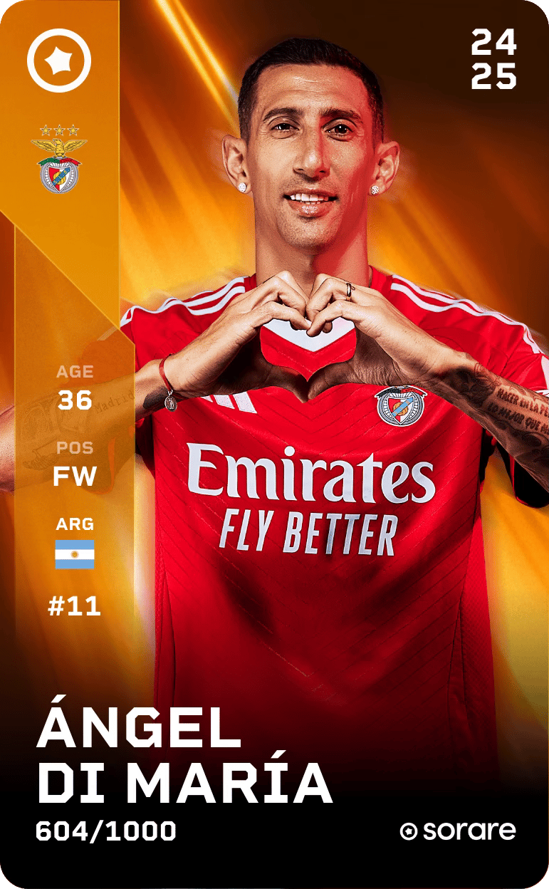 Ángel Di María 2024-25 • Limited 604/1000