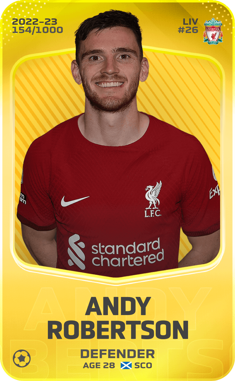 Andy Robertson 2022-23 • Limited 154/1000