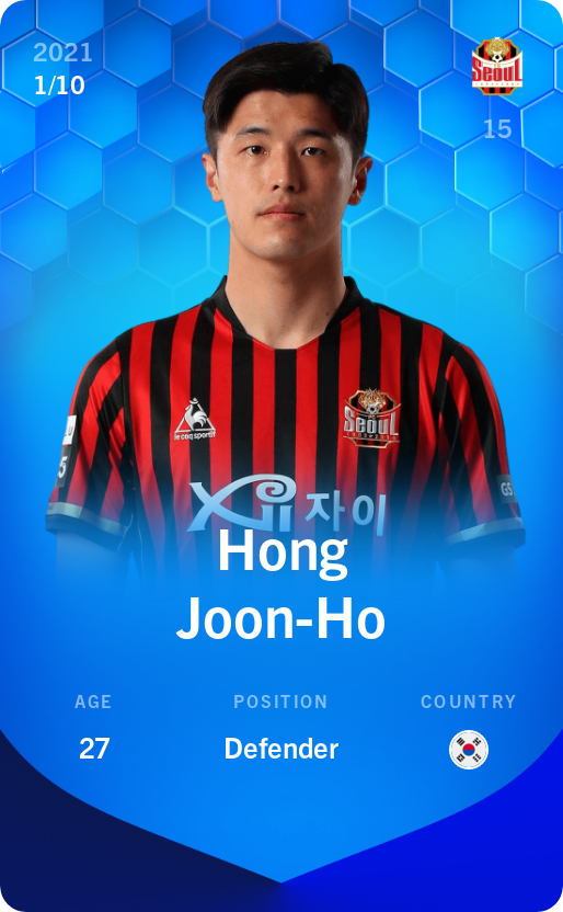 Sorare - Sorare Official - Hong Joon-Ho 2021-22 • Super Rare 1/10 - NFT # 80802432112759024828879668373817846394542585015884406214718931419789054242981