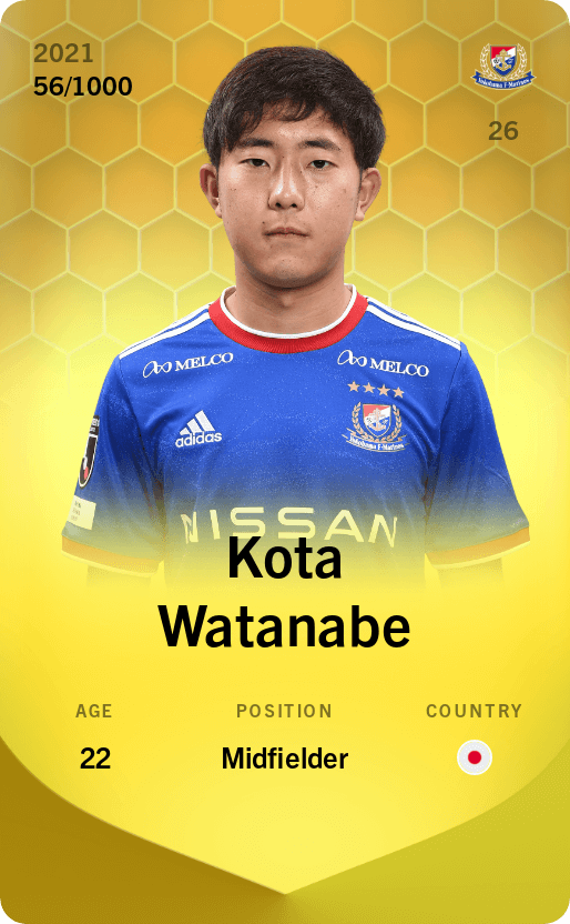 Kota Watanabe 2021-22 • Limited 56/1000