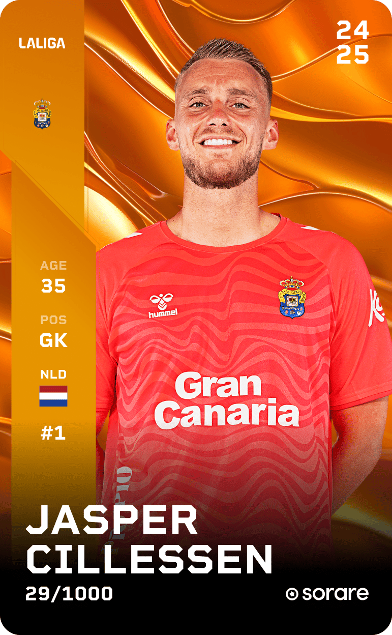 Jasper Cillessen 2024-25 • Limited 29/1000