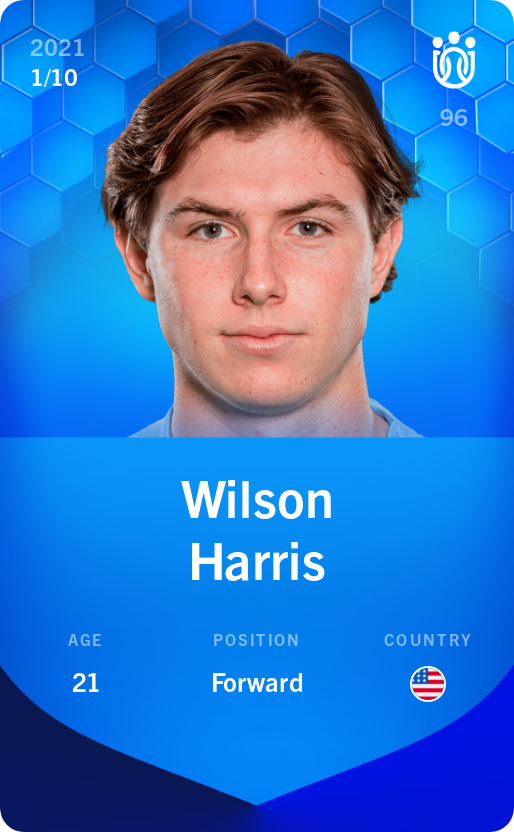 Sorare - Sorare Official - Wilson Harris 2021-22 • Super Rare 1/10 - NFT # 7150879461918844402842560496667648860179178480337914250087531301602456716970