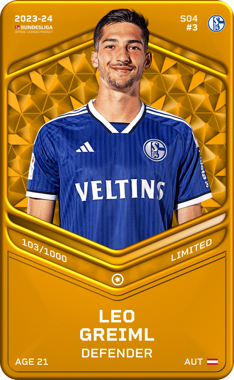 Leo Greiml 2023-24 • Limited 103/1000