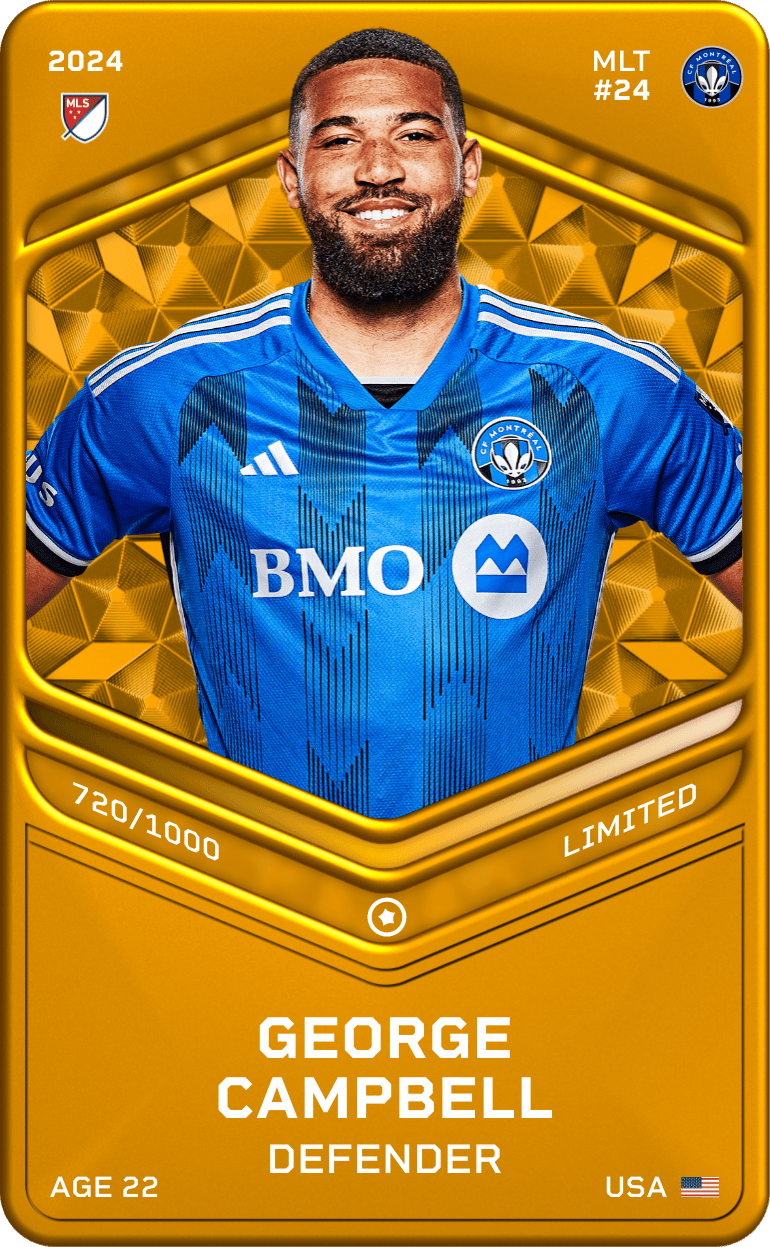 George Campbell 2024-25 • Limited 720/1000