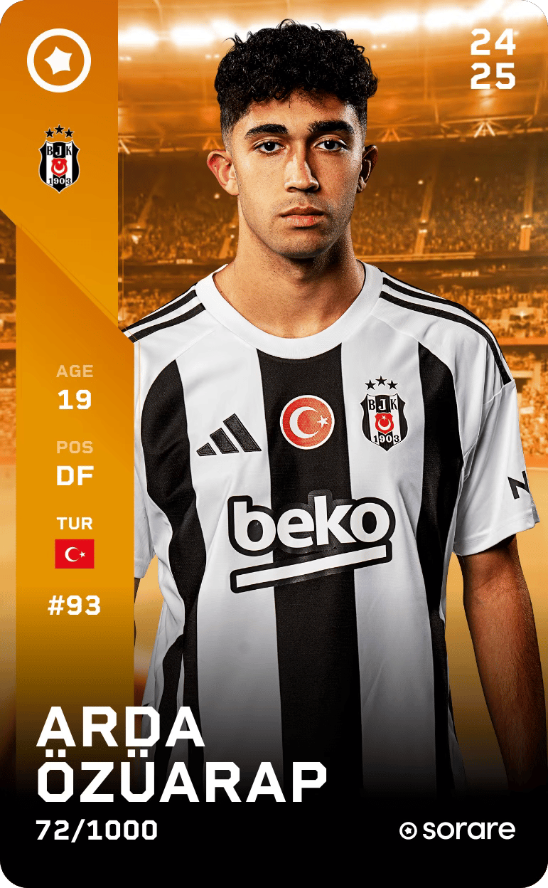 Arda Özüarap 2024-25 • Limited 72/1000
