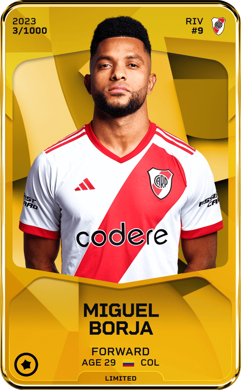 Miguel Borja 2023-24 • Limited 3/1000