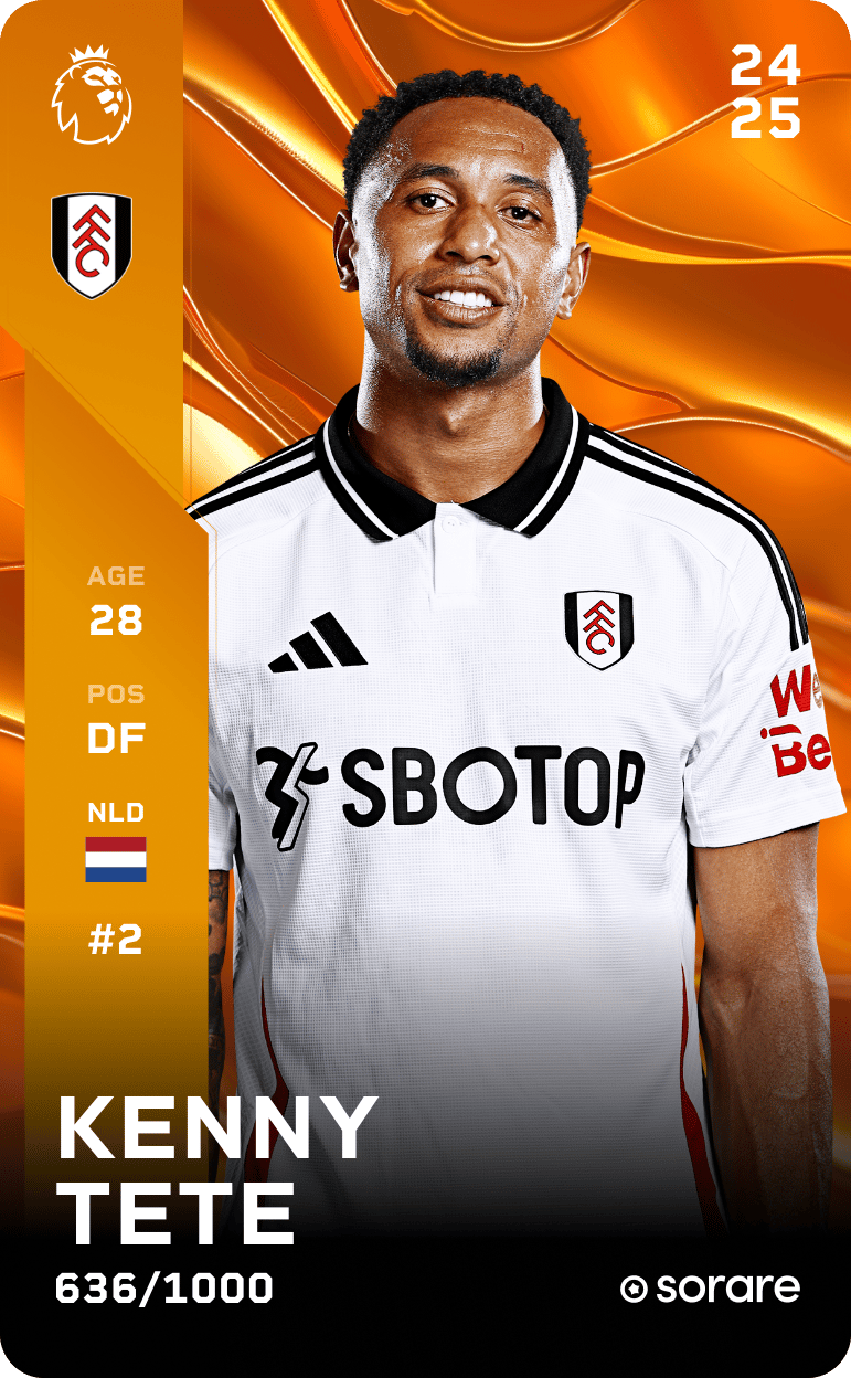 Kenny Tete 2024-25 • Limited 636/1000