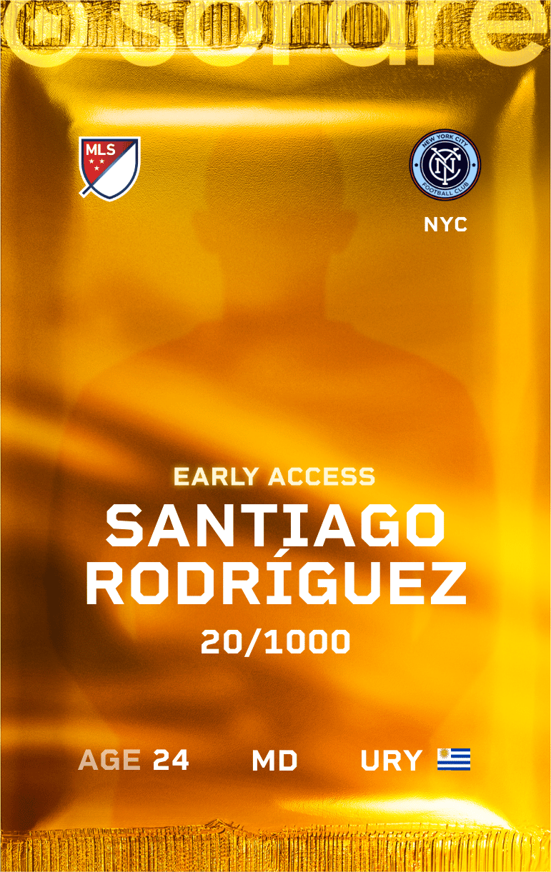 Santiago Rodríguez 2025-26 • Limited 20/1000