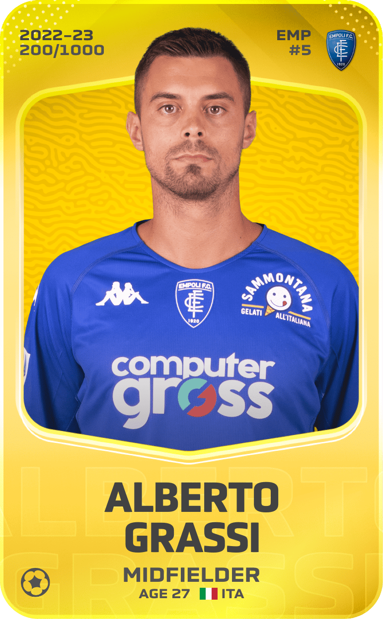 Alberto Grassi 2022-23 • Limited 200/1000