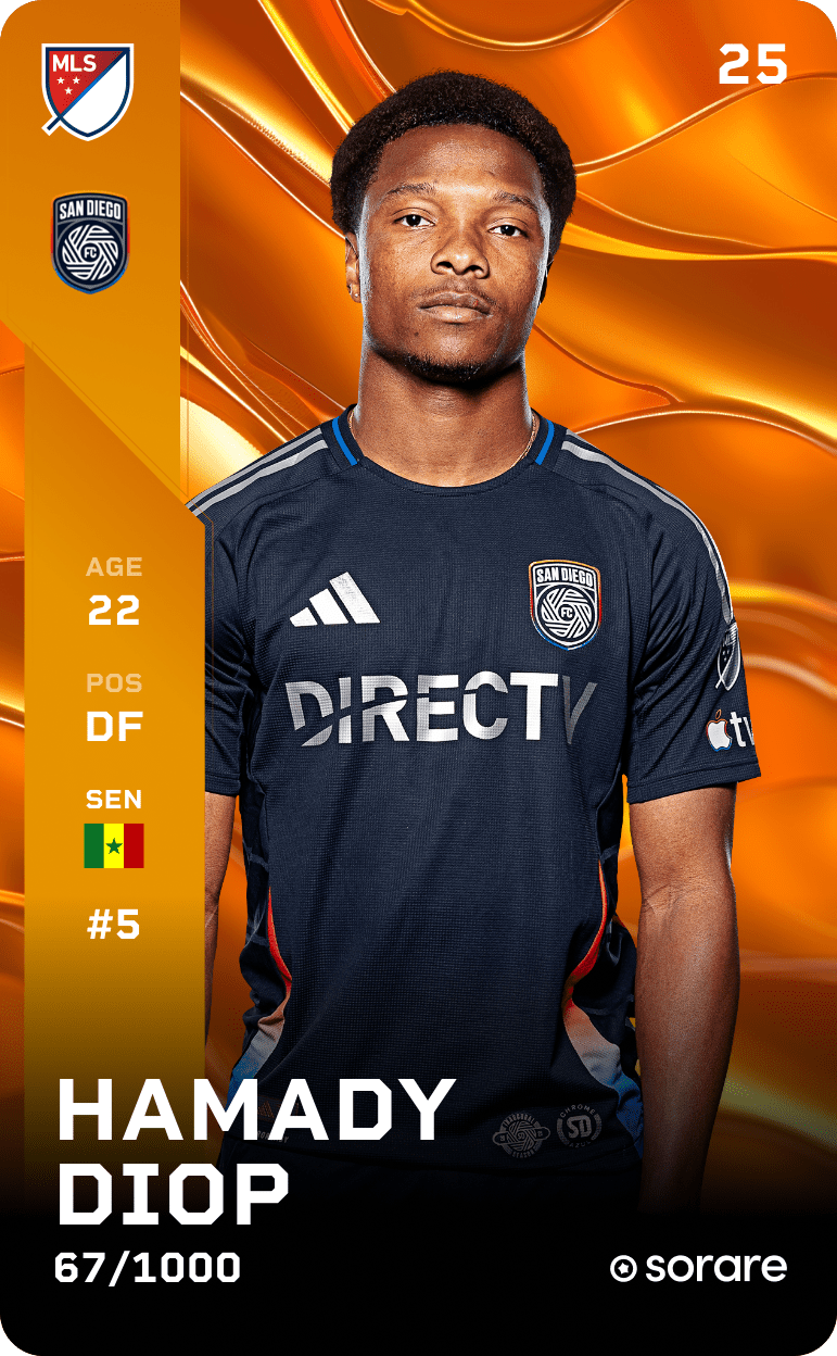 Hamady Diop 2025-26 • Limited 67/1000
