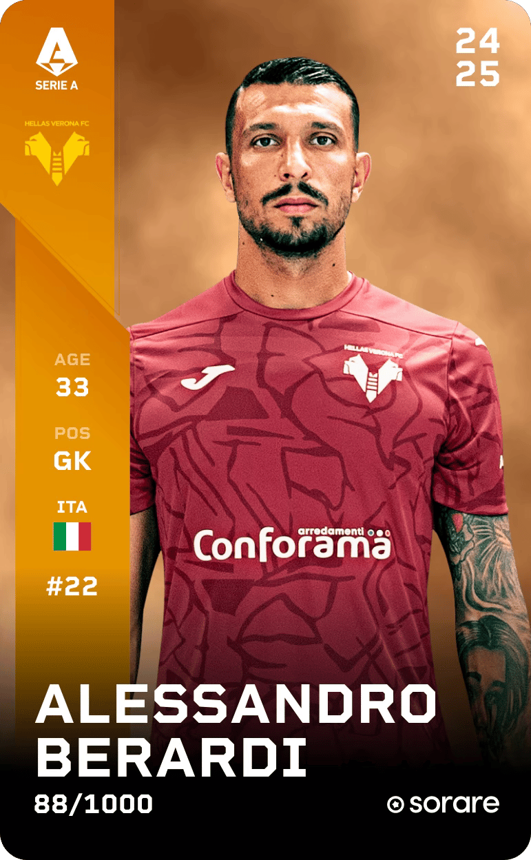 Alessandro Berardi 2024-25 • Limited 88/1000