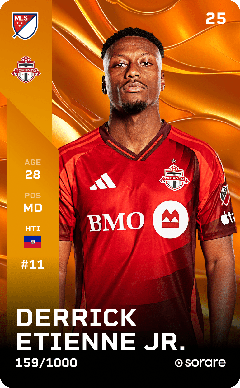 Derrick Etienne Jr. 2025-26 • Limited 159/1000