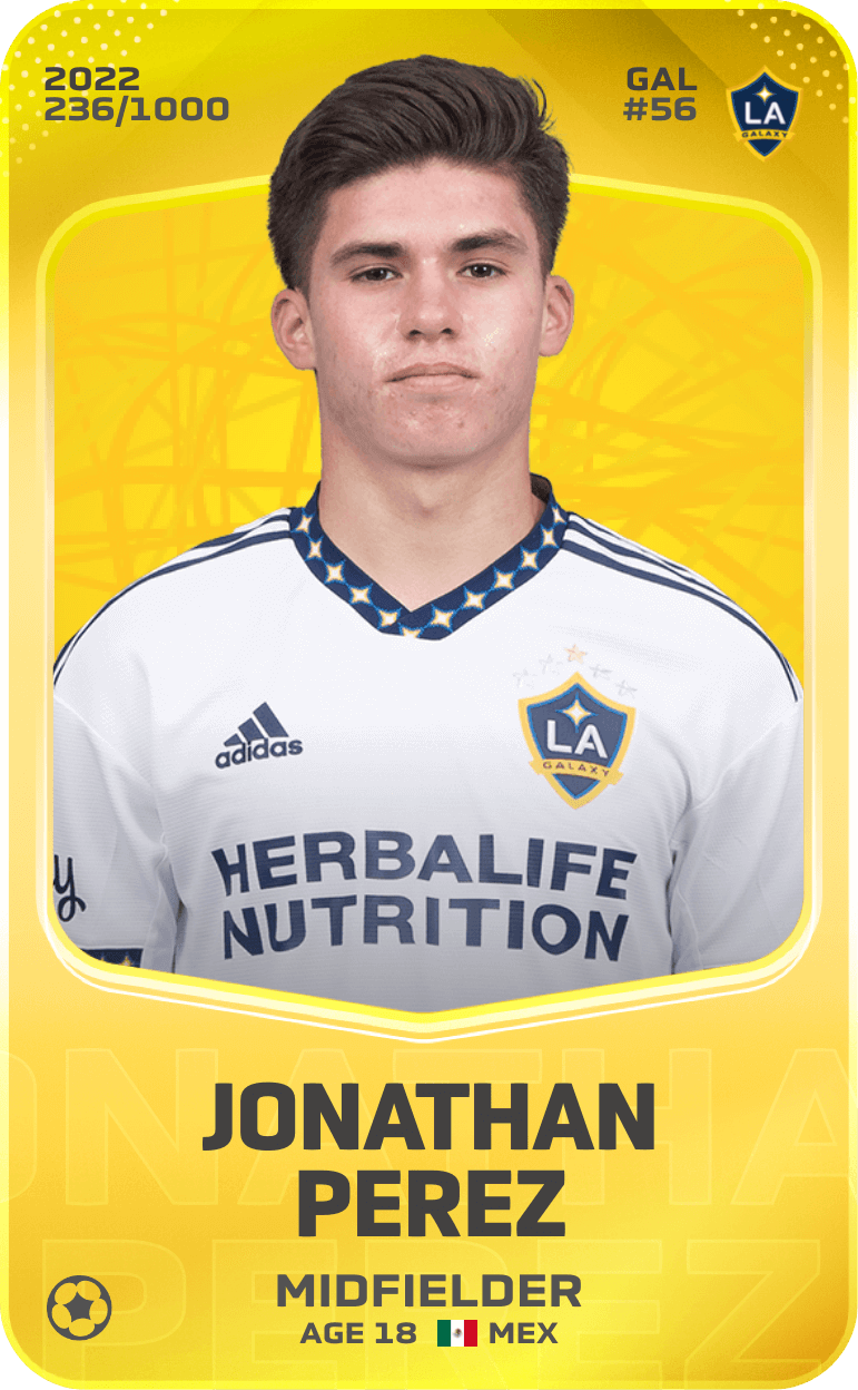Jonathan Perez 2022-23 • Limited 236/1000