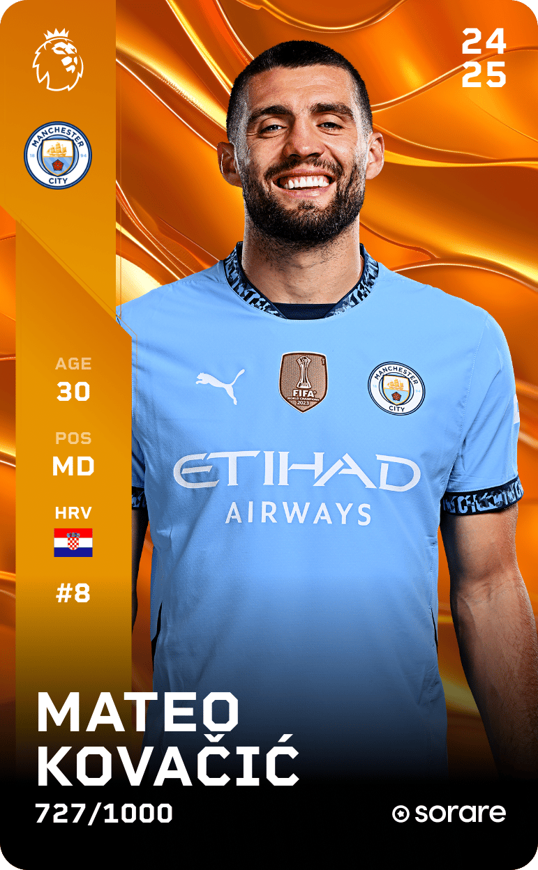 Mateo Kovačić 2024-25 • Limited 727/1000