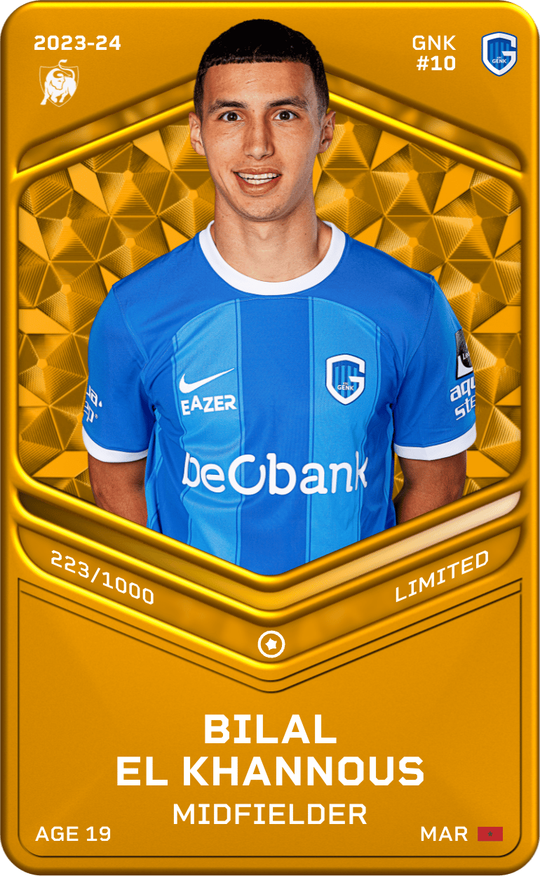 Bilal El Khannous 2023-24 • Limited 223/1000