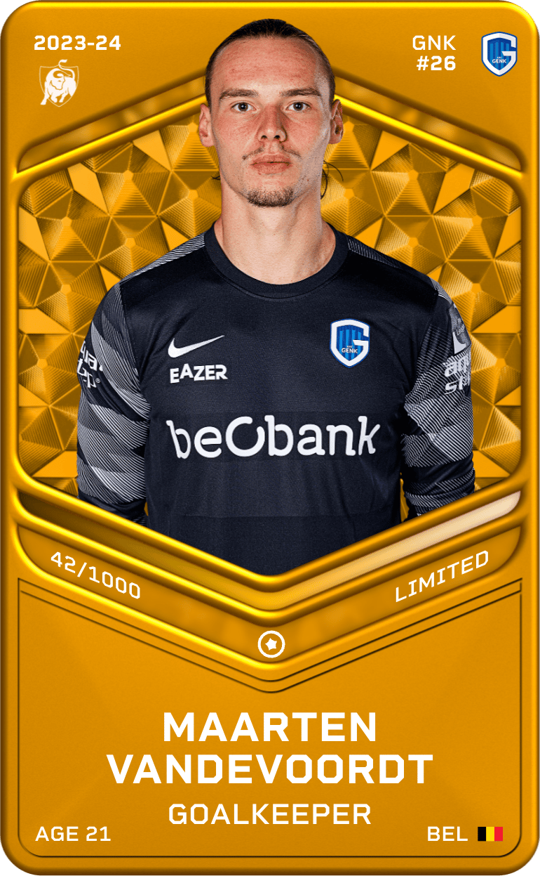 Maarten Vandevoordt 2023-24 • Limited 42/1000